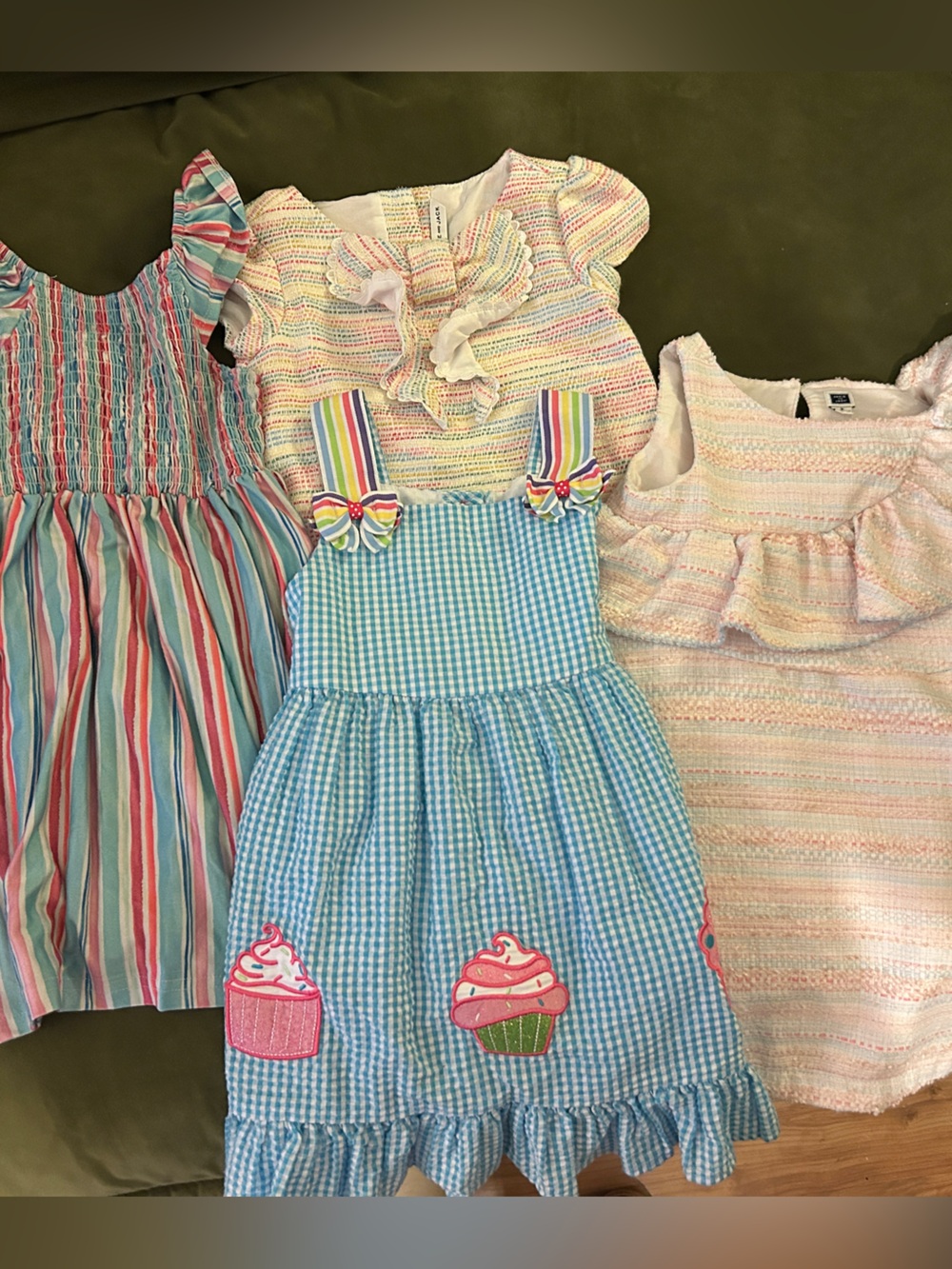 4 Summer/Spring Dresses 3-4T